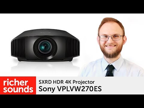 Sony VPL-VW270ES - SXRD HDR 4K Projector | Richer Sounds