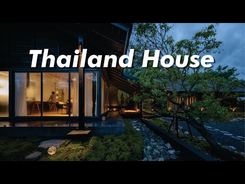 "Thai Architectural Gem: Exotic House Tour 🌴🏠"