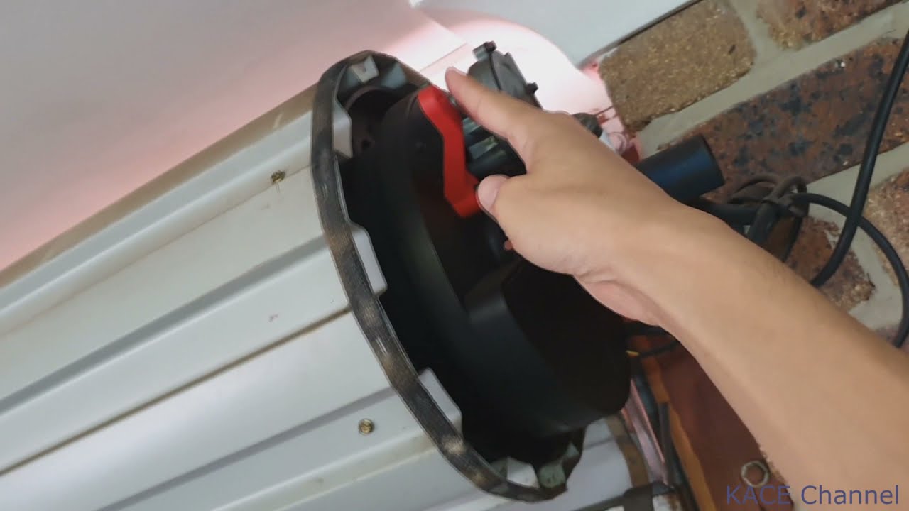 How to open unlock BOSS garage door manually when there is no power