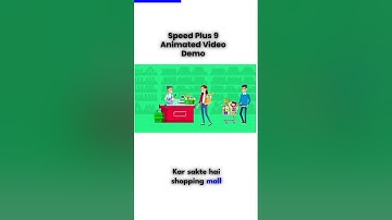 speed plus 9 animated video demo #shorts #ytshorts #anime