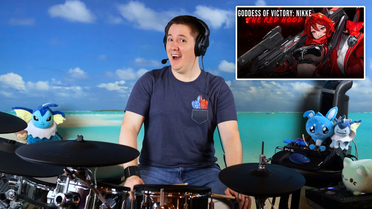 RE DASH : THE REDHOOD - GODDESS OF VICTORY: NIKKE OST | Drum Cover