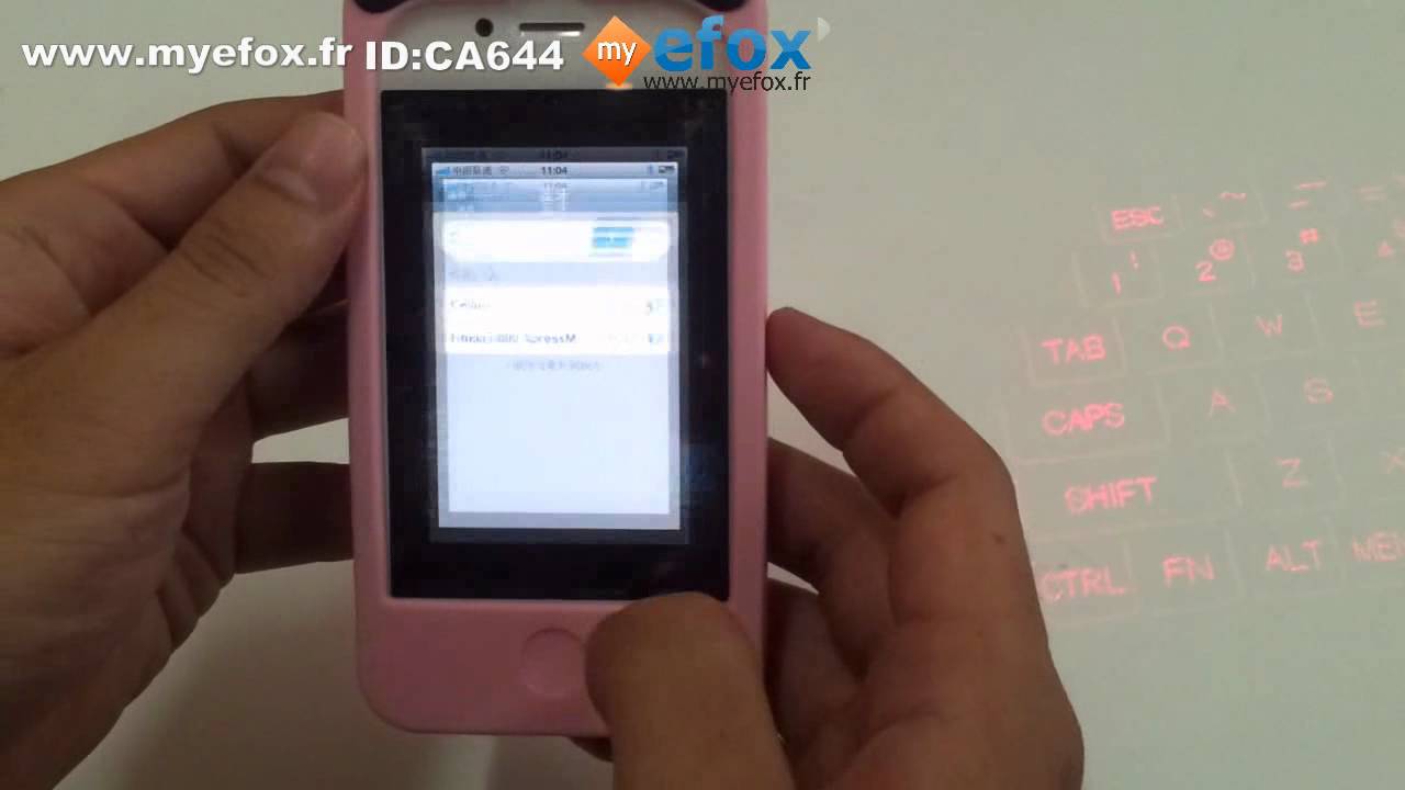 Celluon Magic Cube Laser Projection Keyboard and Touchpad Clavier à ...