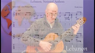 Lebanon National Anthem (to share without map presentation: see « Lebanon, guitar only»)