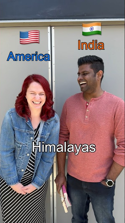 India vs America Accent Challenge