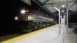 VRE - Lorton - Outbound Night Train