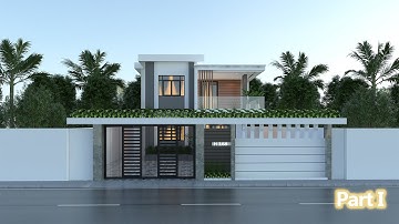 Sketchup tutorial house building Part 1