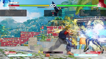 STREET FIGHTER V (BETA) Ryu V Trigger Combo Four Bars