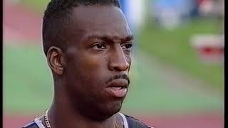 Michael Johnson - 43.86 400m, Bislett Games, Oslo 1995.