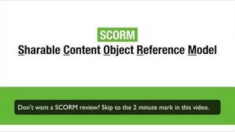 SCORM, Quizzes, Captivate, and Moodle Pt. 1