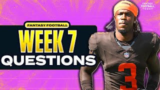 Start or sit Jerry Jeudy, Brian Thomas Jr. and MORE | One question for every Week 7 NFL Game