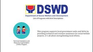 What is DSWD? Department of Social Welfare and Development Philippines