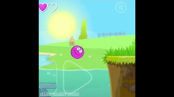 Red Ball 4 helmet square push Pink in water Level 12