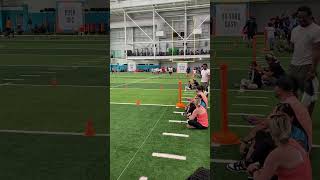 Miami dolphins junior combine 40 yard dash jaelincoach jae21savage miamidolphins football