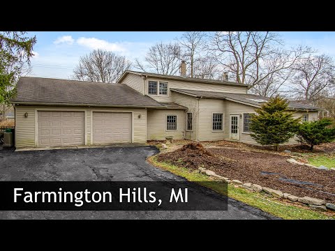 31875 Hull Ave, Farmington Hills, MI home video tour