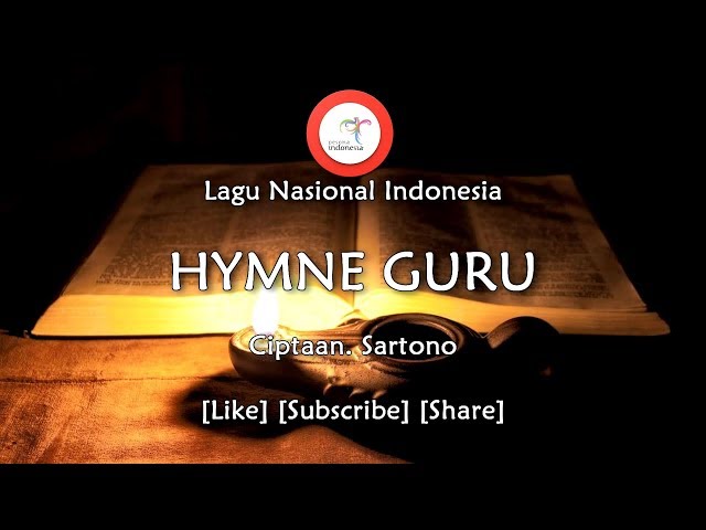 Hymne Guru - Lirik Lagu Nasional Indonesia class=