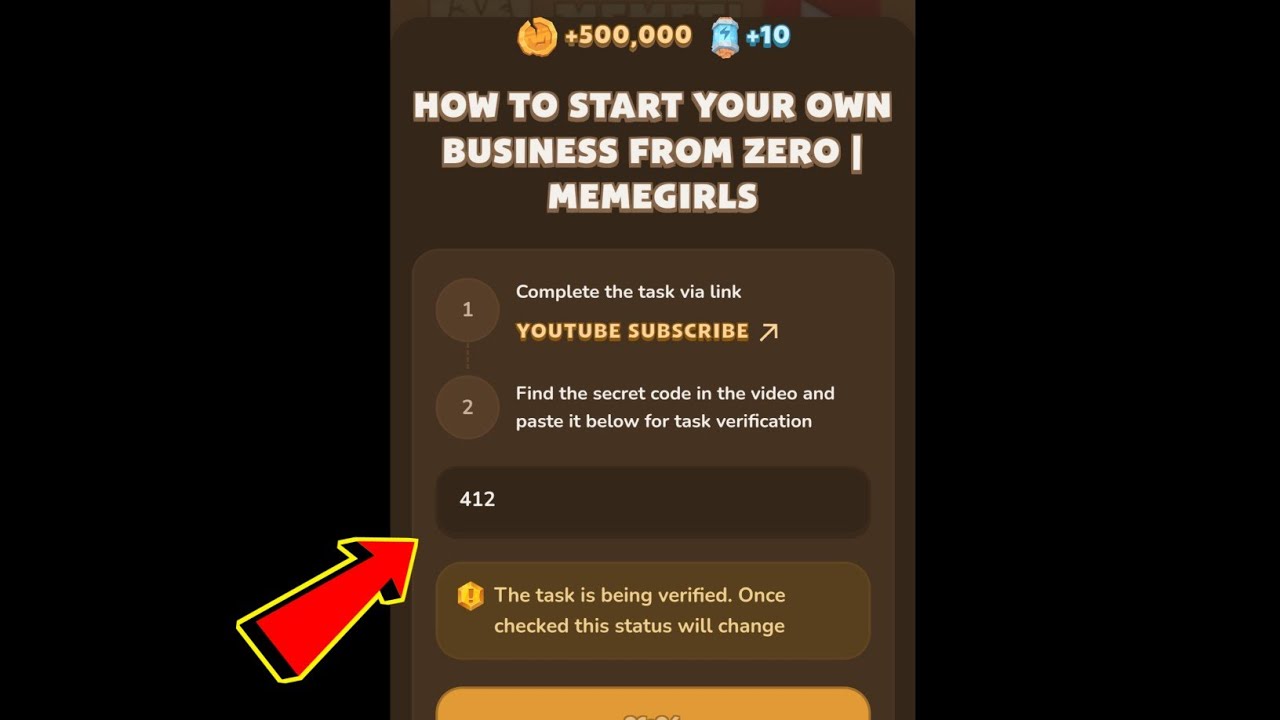 HOW TO START YOUR OWN BUSINESS FROM ZERO | MEMEGIRLS | Memefi New Video ...