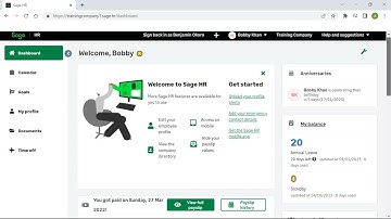 Sage Payroll and HR | How to set up leave