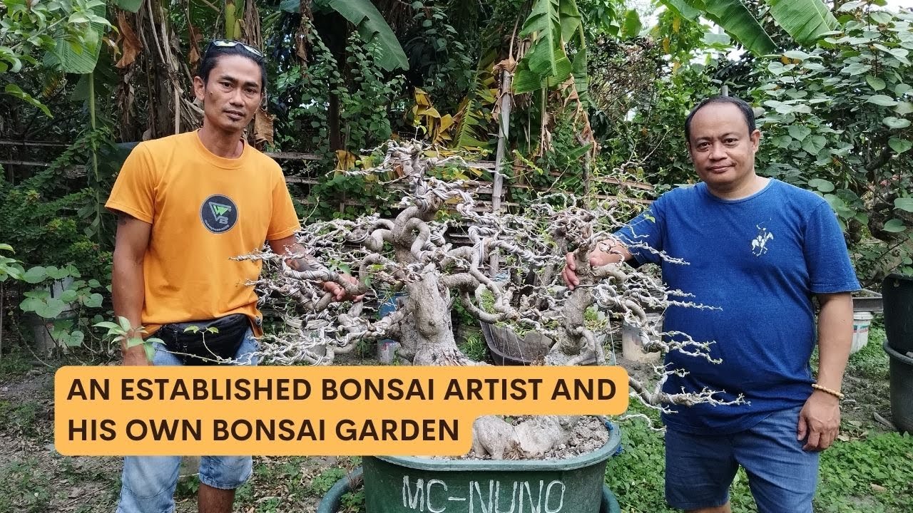 Bonsai Garden Visit #47 - At Vhey Rivera's Place Part #1 [w/ English Subtitles]