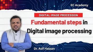 DIP#3 Fundamental steps in Digital image processing || EC Academy