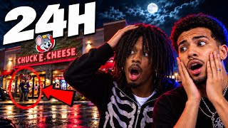 Spending 24 HOURS AT CHUCK E CHEESE