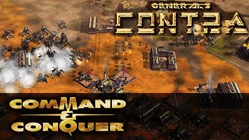 🔴⁴ᴷ⁶⁰ Contra Mod C&C Generals | Baghdad | USA vs GLA INSANE AI