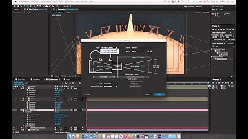 AE 3D - Solar Clock Tutorial part 8 - Camera