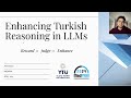MEDPRAI 2026 || Search-Based Turkish Reasoning in LLMs || Conference Presentation