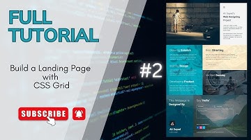Landing Page with CSS Grid - Part 2