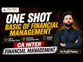 Basics of Financial Management | Financial Management | CA INTER ZIDD REVISION | CA PRATIK PANDEY