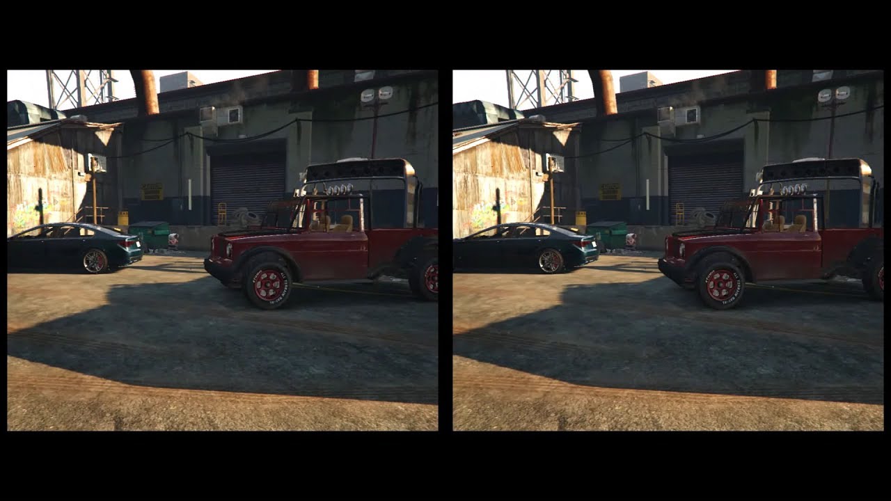 gta5 tridef vr trevor takes a dump in 3d youtube