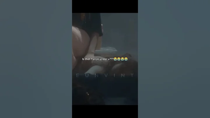 what is she doing there?😭 #kazuha #yunjin #sakura #eunchae #chaewon #fearnot #lesserafim #kpop