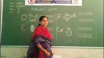 LKG | ENGLISH  LEC  2 | S P SCHOOL SURENDRANAGAR