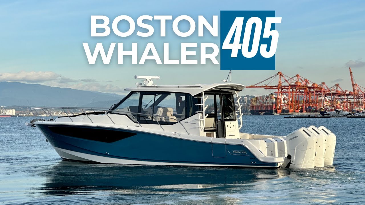 INSIDE the Boston Whaler 405 Conquest Pilothouse| Detailed Walkthrough