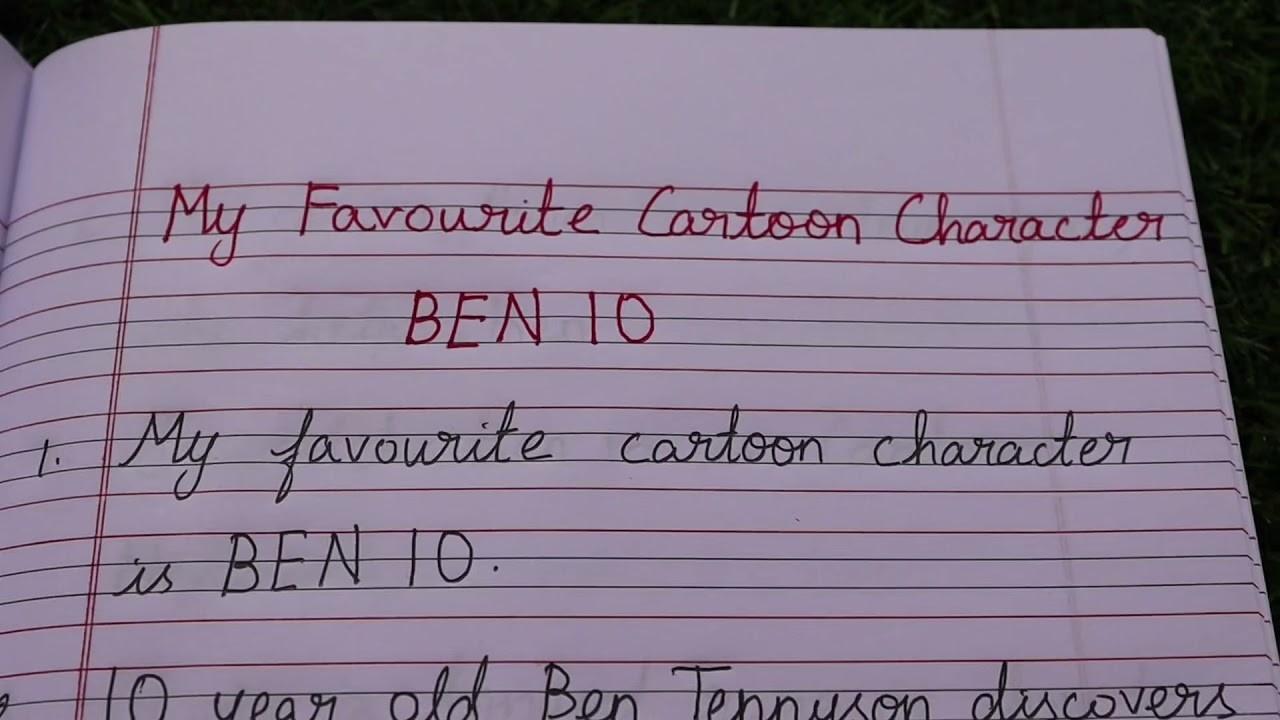 essay on my favourite cartoon character ben 10