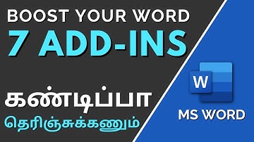 7 Microsoft Word Add Ins to Boost Your Productivity