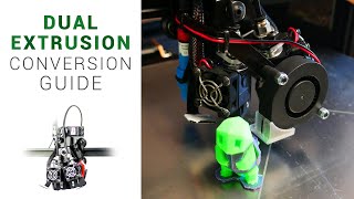 Add dual extrusion to your current 3D printer - dual switching extruder guide