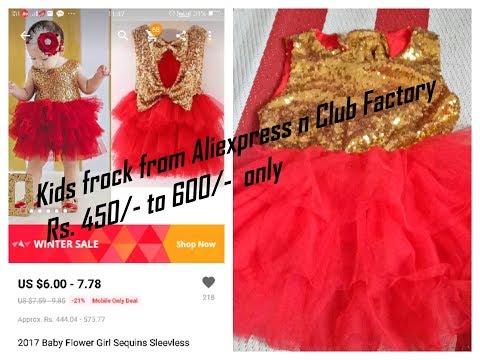 Club Factory Girl Dress Winter Best 