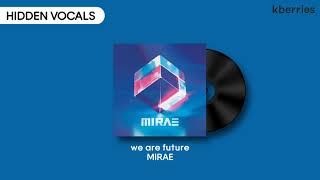 MIRAE(미래소년) - We Are Future | HIDDEN VOCALS