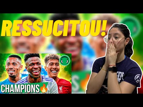 React - ♫ VINI JR, JESUS E A TROPA BR ESTÃO ON FIRE NA CHAMPIONS!!! 🔥 | FutParódias