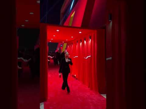 دخول بيسان على ايفنت هيفاء وهبي بيسان اسماعيل