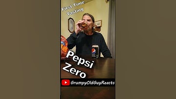 FIRST TIME TASTING | PEPSI ZERO | REVIEW