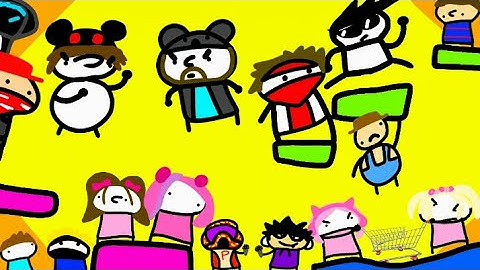 RB Battles round 1 in a nutshell animation