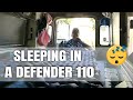 Defender 110 Camper Sleeping setup | pt 2 The Evolution