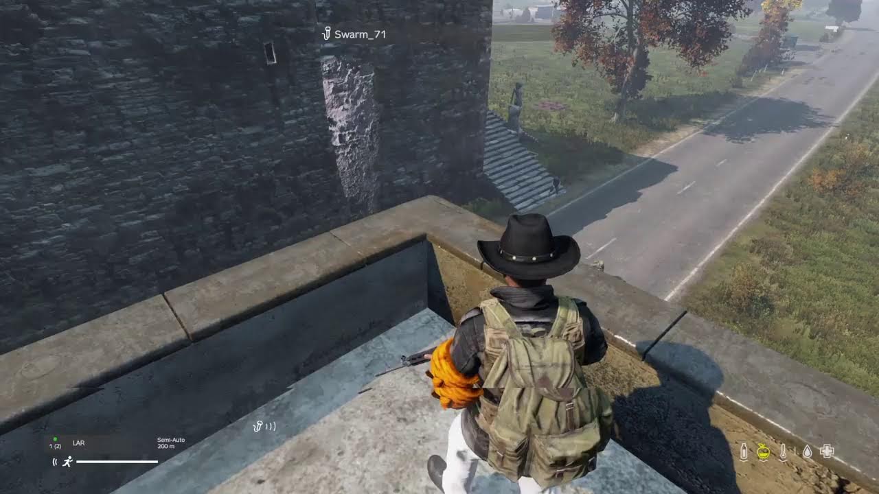 In Sakura Castle with it on me