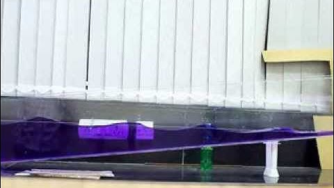 Wave shoaling demonstration