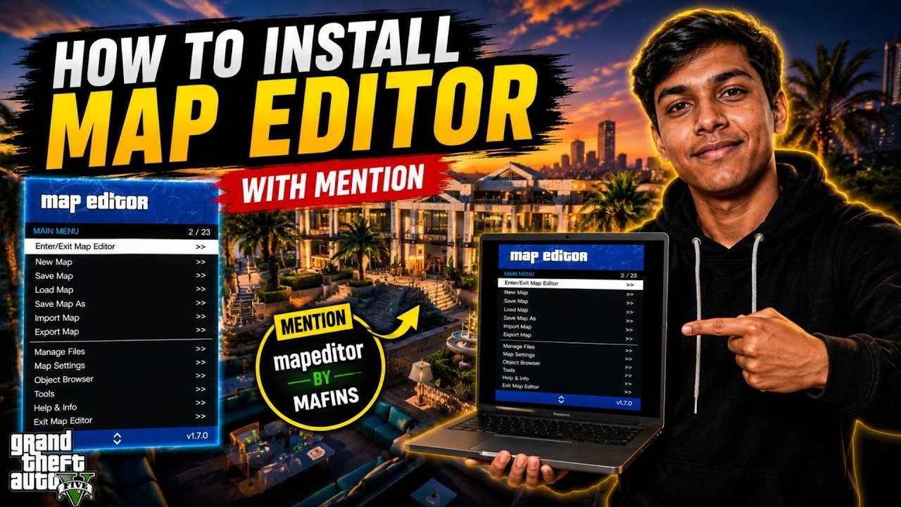 HOW TO INSTALL MAP EDITOR | GTA5 | - YouTube