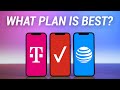 T-Mobile vs Verizon vs AT&T Unlimited Plan Comparison!