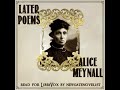 Later poems by alice meynell read by newgatenovelist  full audio book