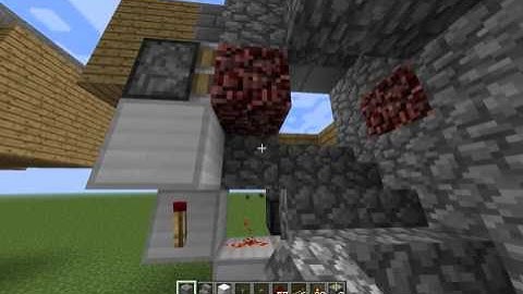 Dutchj - Redstone Tutorial: Secret Fireplace Passage