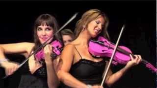 Electric VIolin Trio String Angels playing Mozart : A little bit of night music